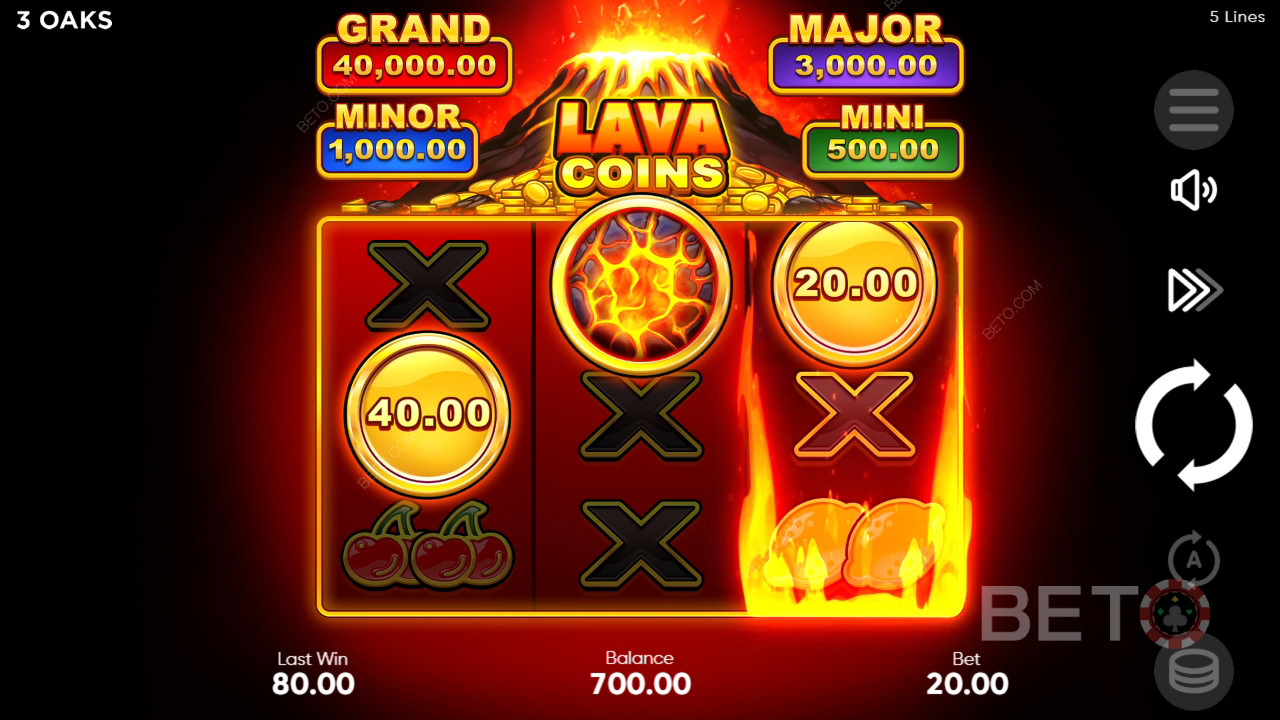 Lava Coins Juego Gratis