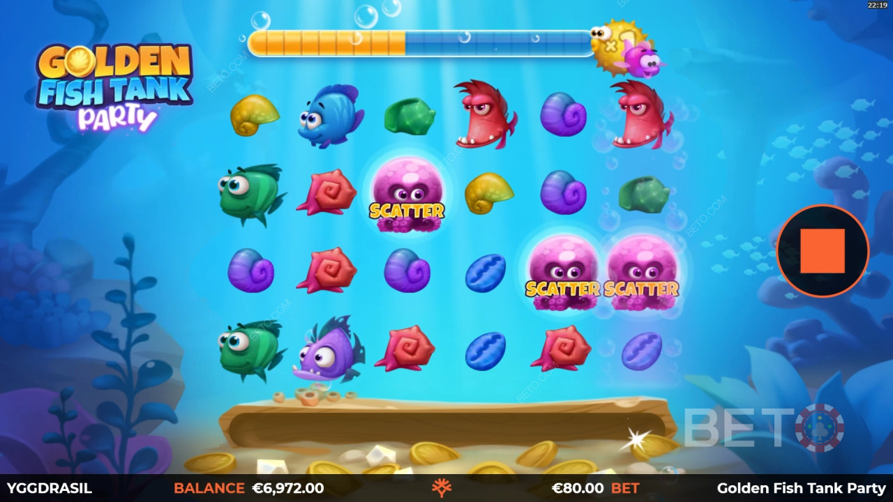 Golden Fish Tank Party Juego Gratis