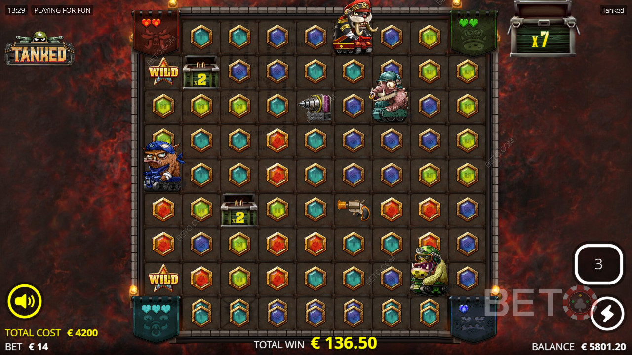 ¡Gana 25.000x tu apuesta en la tragaperras Tanked!