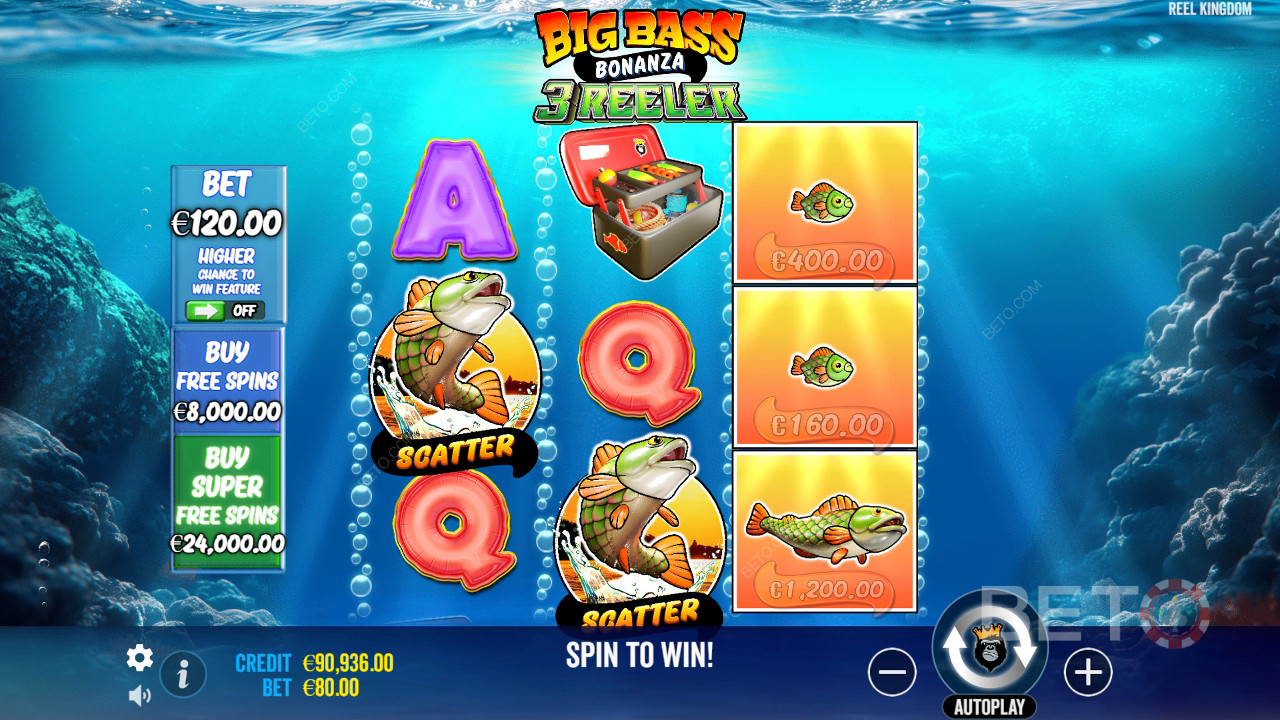 ¿Es divertido Big Bass Bonanza 3 Reeler?
