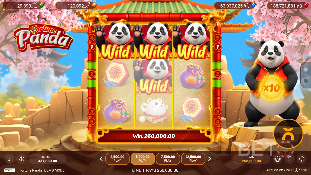 Fortune Panda (Popok Gaming) Juego Gratis