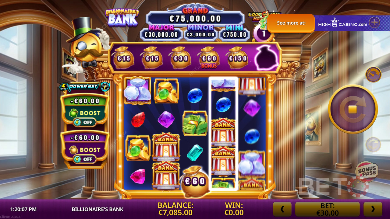 Billionaire's Bank Juego Gratis