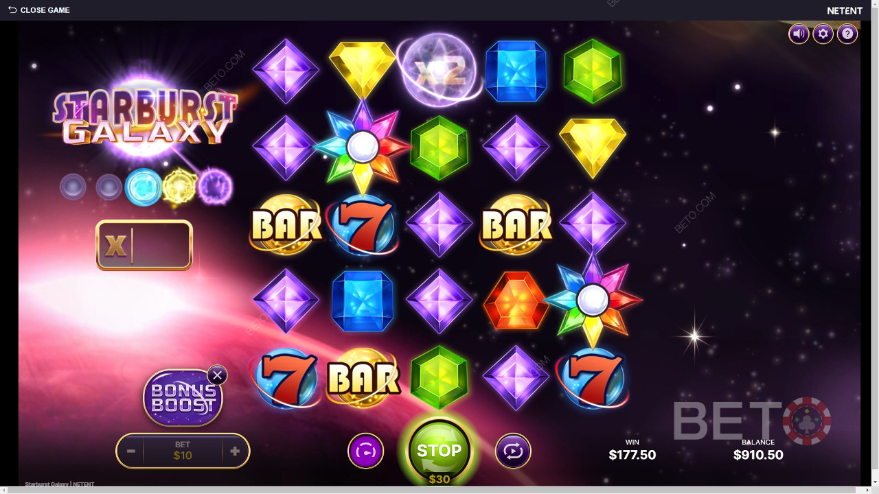 Starburst Galaxy Juego Gratis