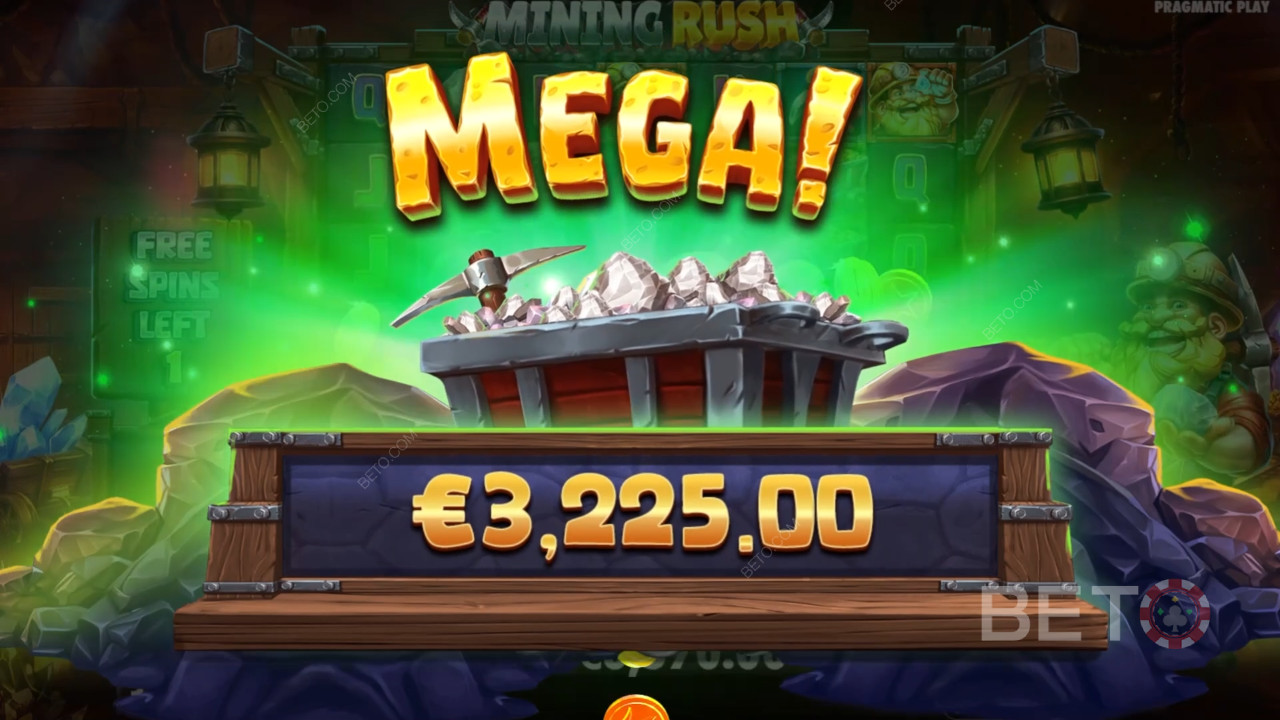 ¡Gana 10.000 veces tu apuesta en la tragaperras Mining Rush Slot Online!