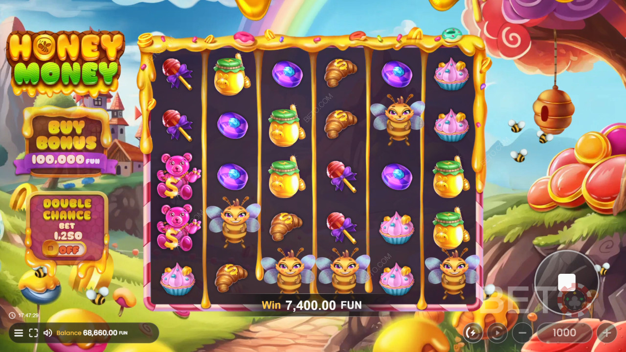 Reseña de Honey Money de BETO Slots
