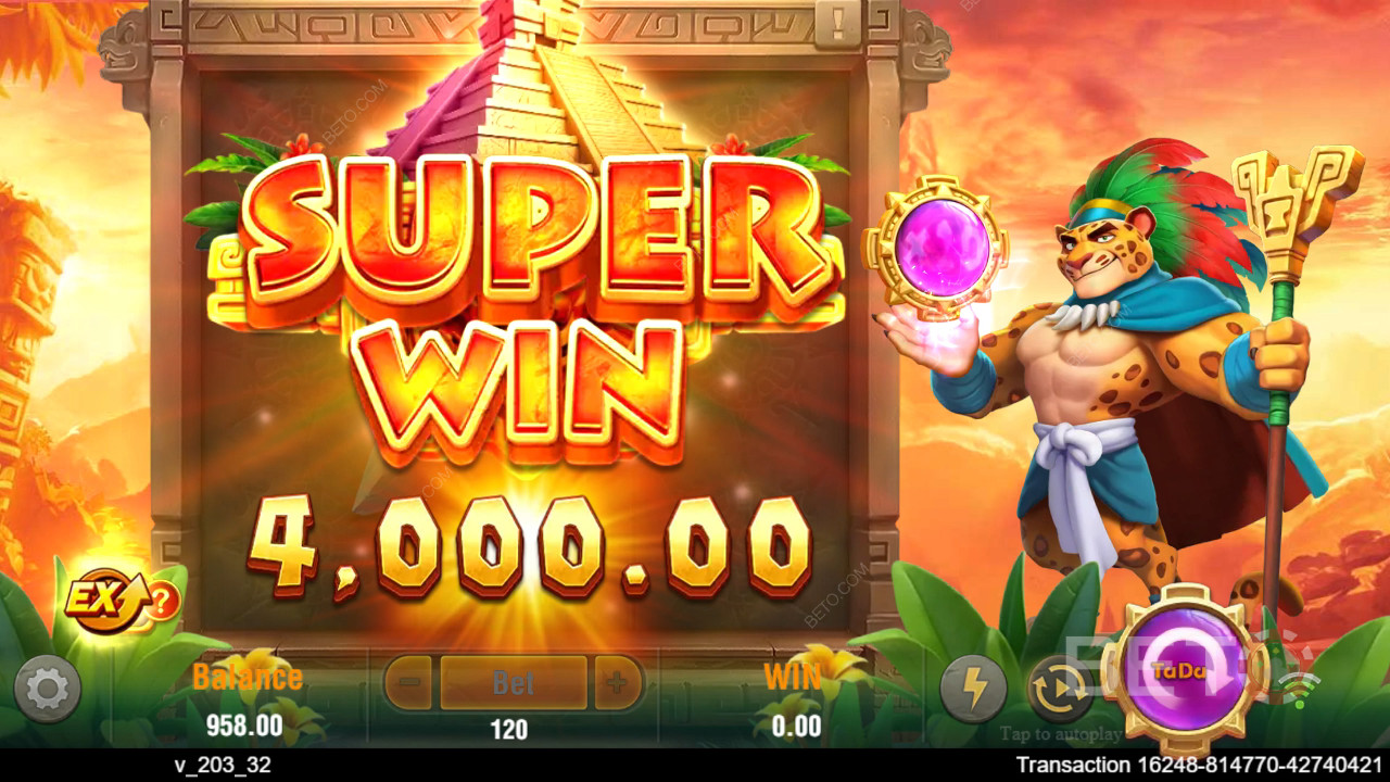 ¡Gana 4.500x Tu apuesta en la Video Tragaperras Lucky Jaguar!