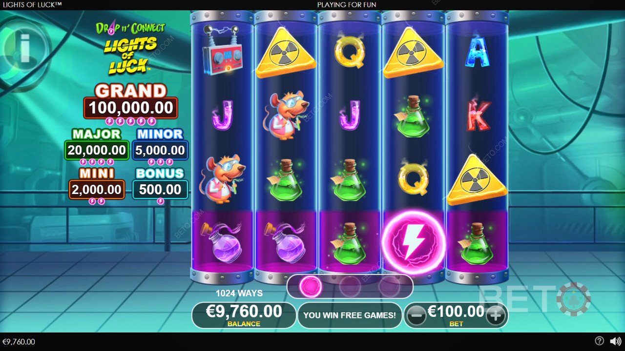 Lights Of Luck Reseña de BETO Slots