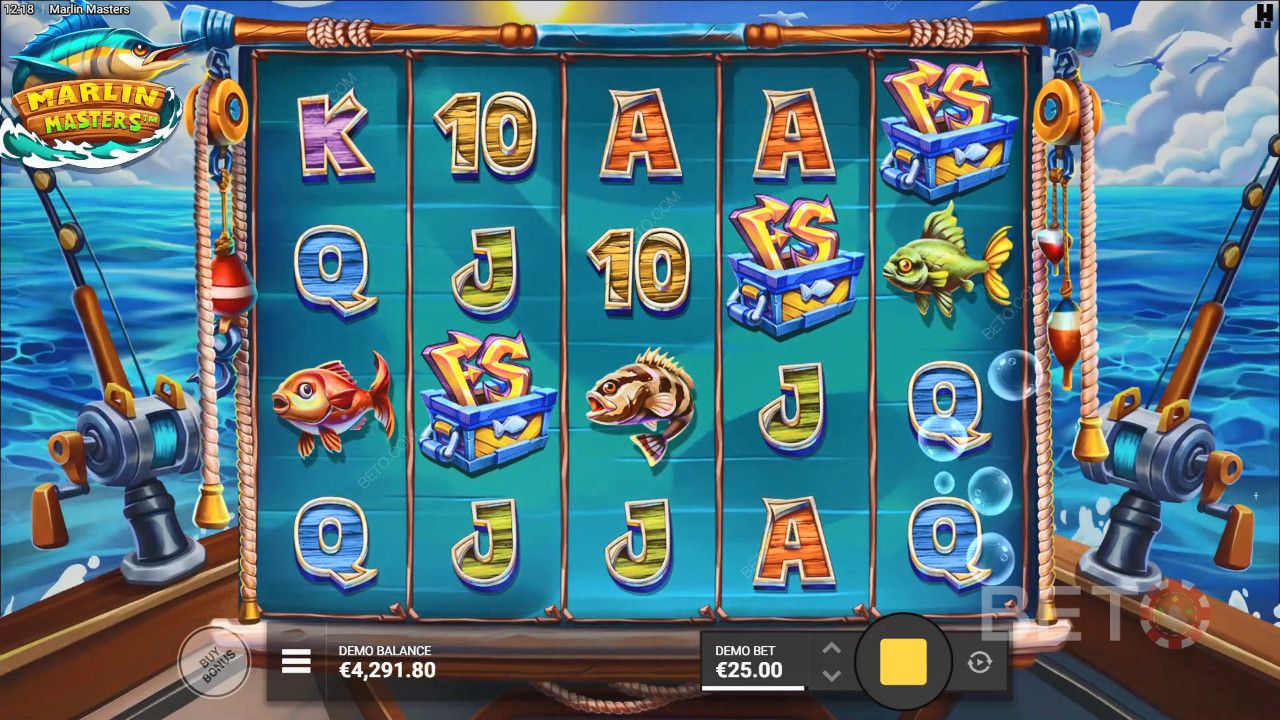 Reseña de Marlin Masters de BETO Slots