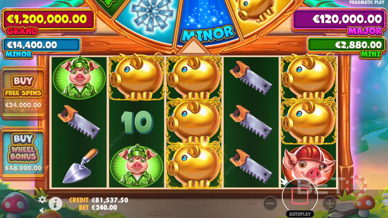 Brick House Bonanza Juego Gratis