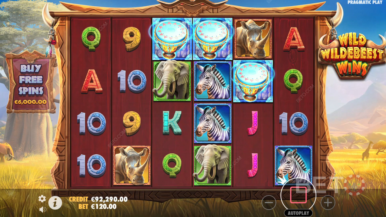 Wild Wildebeest Wins Juego Gratis