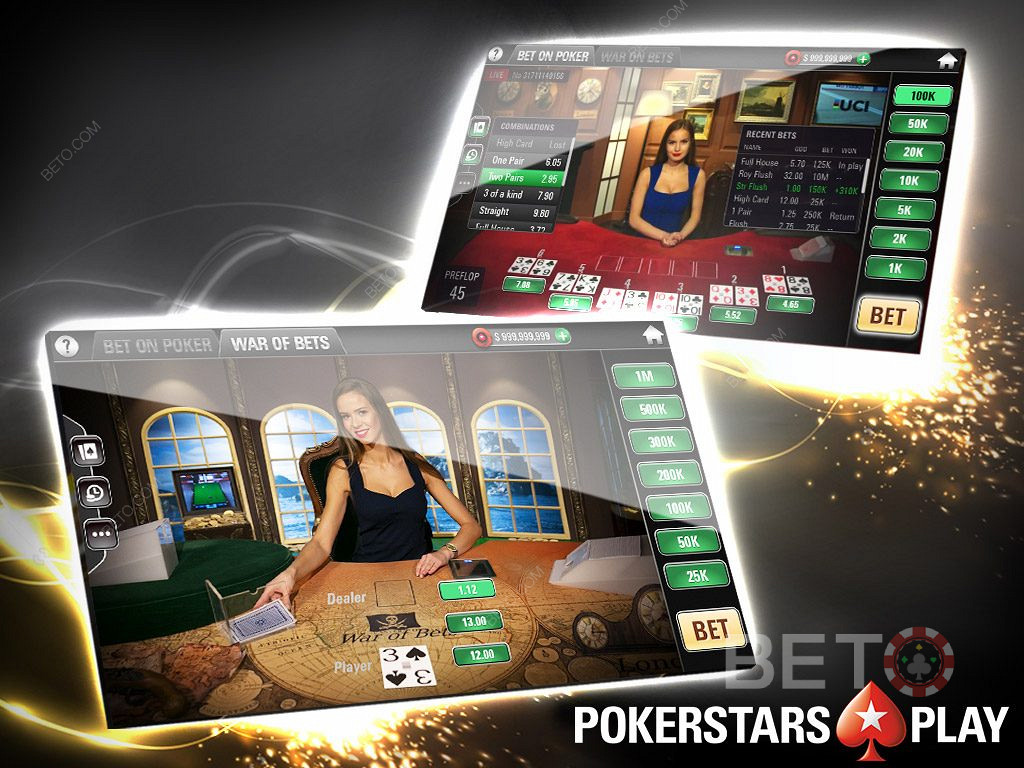 Diseño y facilidad de uso del casino de PokerStars