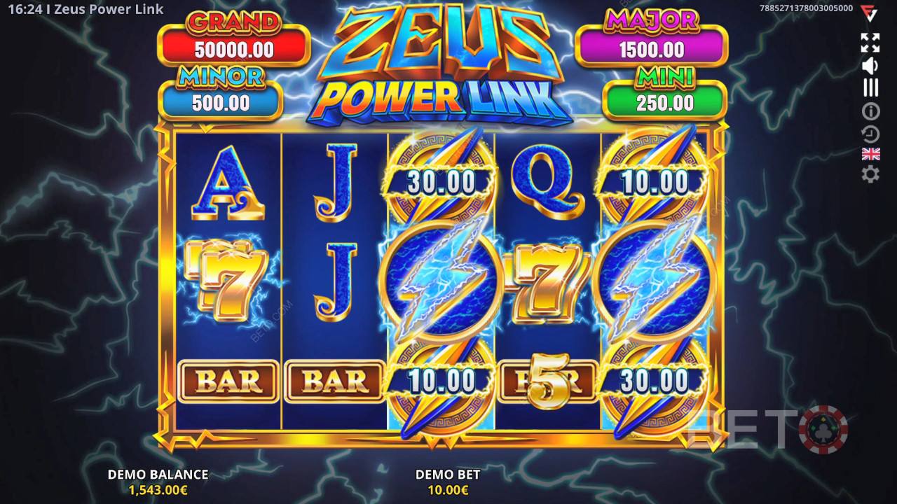 Zeus Power Link Juego Gratis
