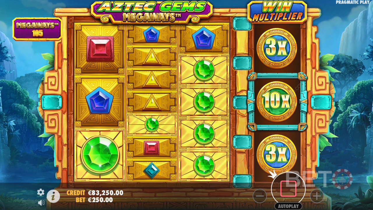 Reseña de Aztec Gems Megaways de BETO Slots