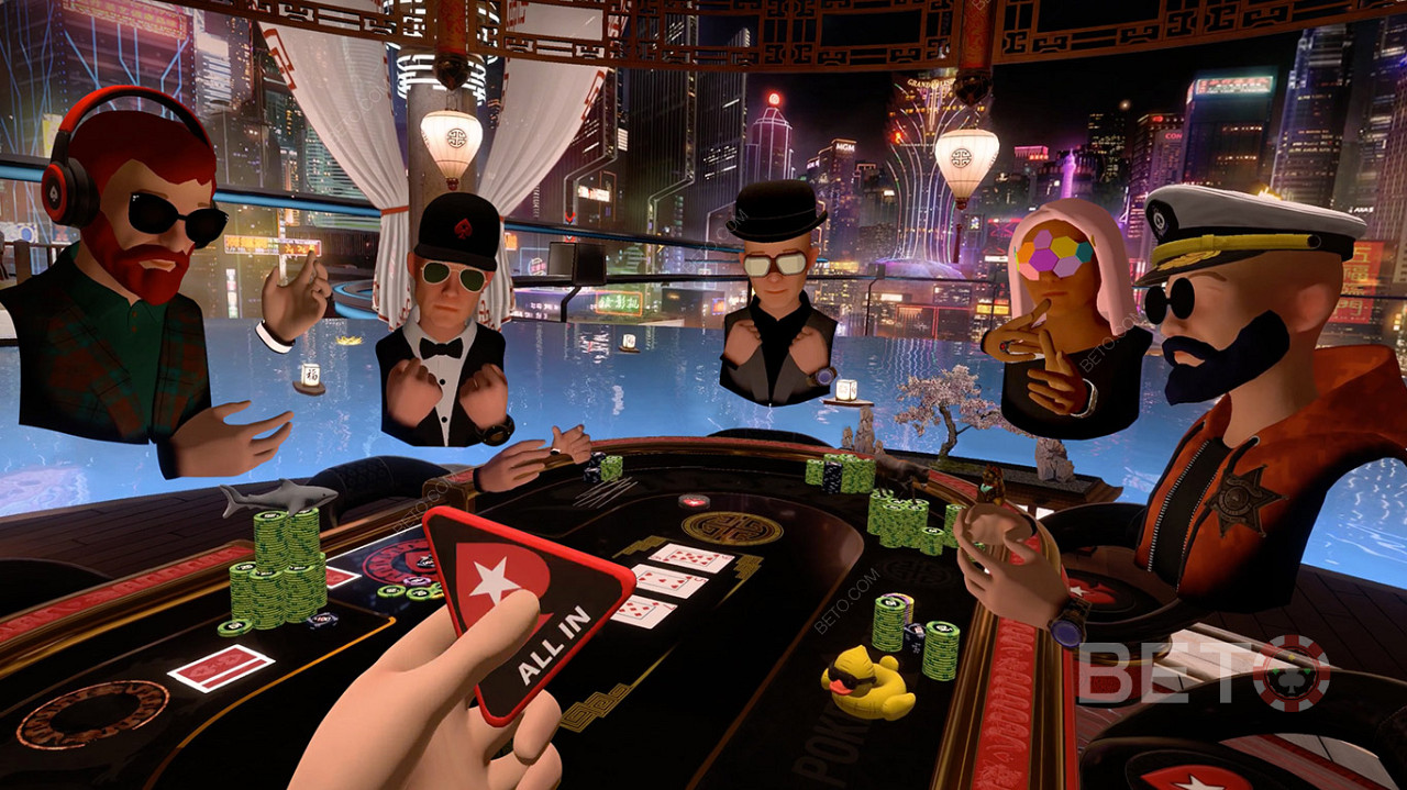 Jugar al casino en vivo en PokerStars