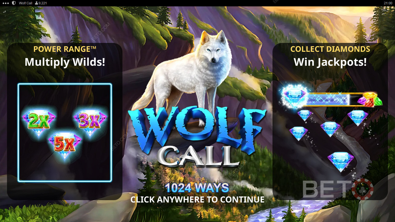 El líder de la manada te da la bienvenida en Wolf Call