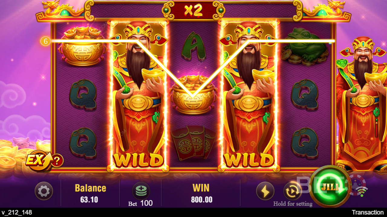 Jili Caishen Juego Gratis