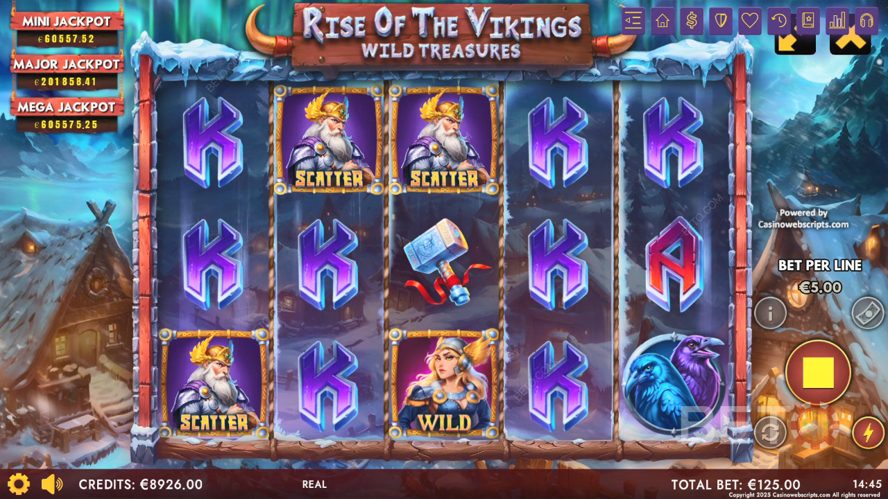 Rise of The Vikings - Wild Treasures Juego Gratis