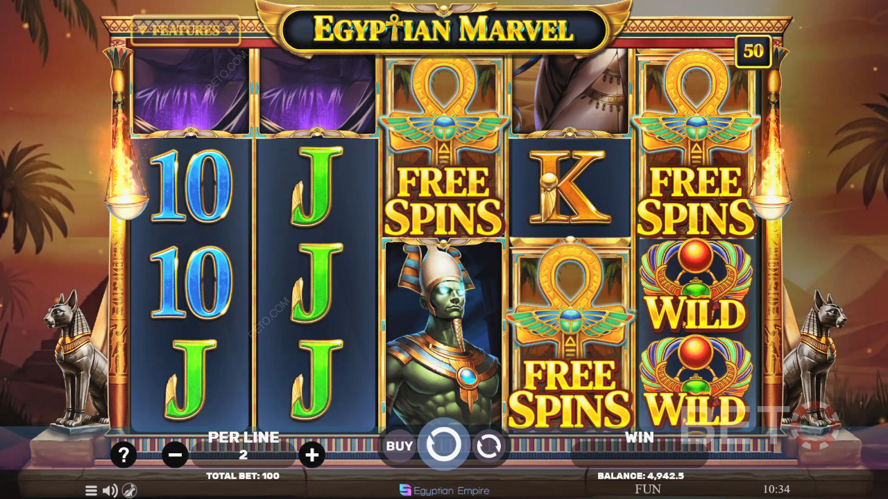 Egyptian Marvel Juego Gratis