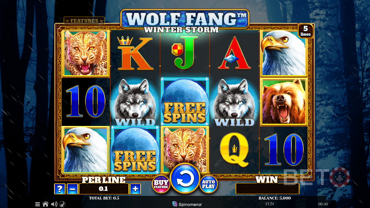 Wolf Fang Winter Storm Juego Gratis