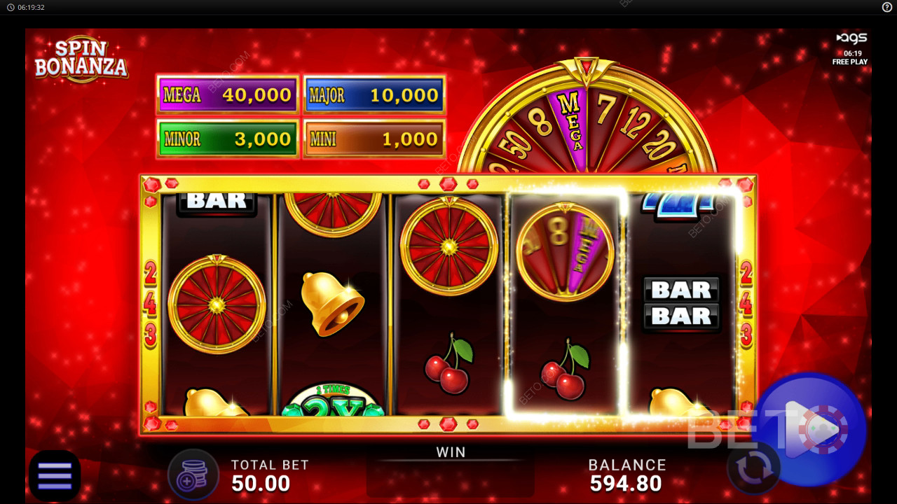 Revisión de Spin Bonanza de BETO Slots