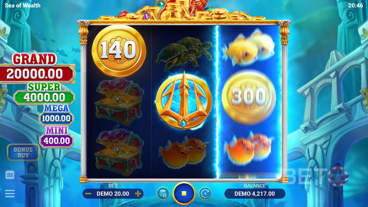 Sea of Wealth Juego Gratis