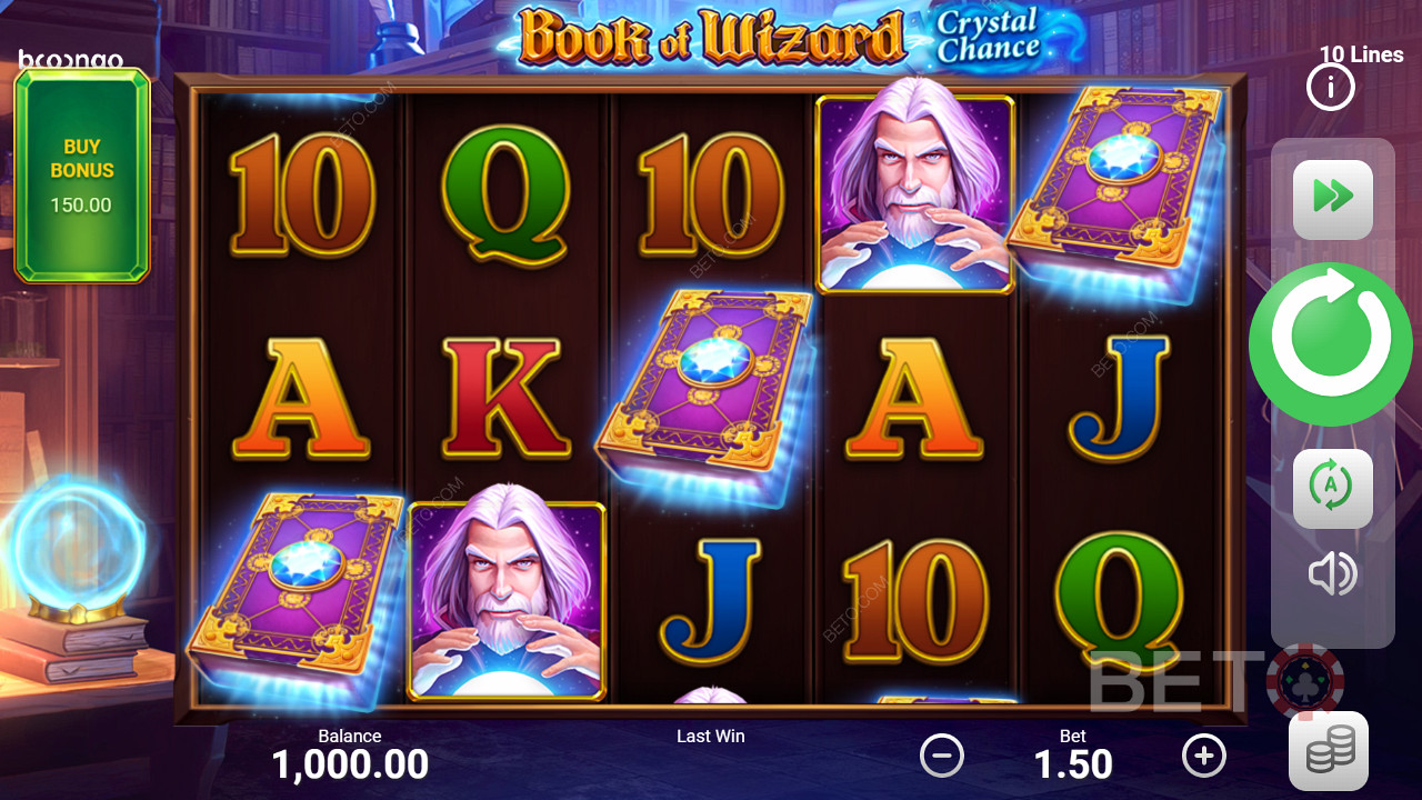 Book of Wizard: Crystal Chance Juego Gratis