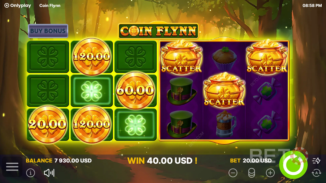 Reseña de Coin Flynn de BETO Slots