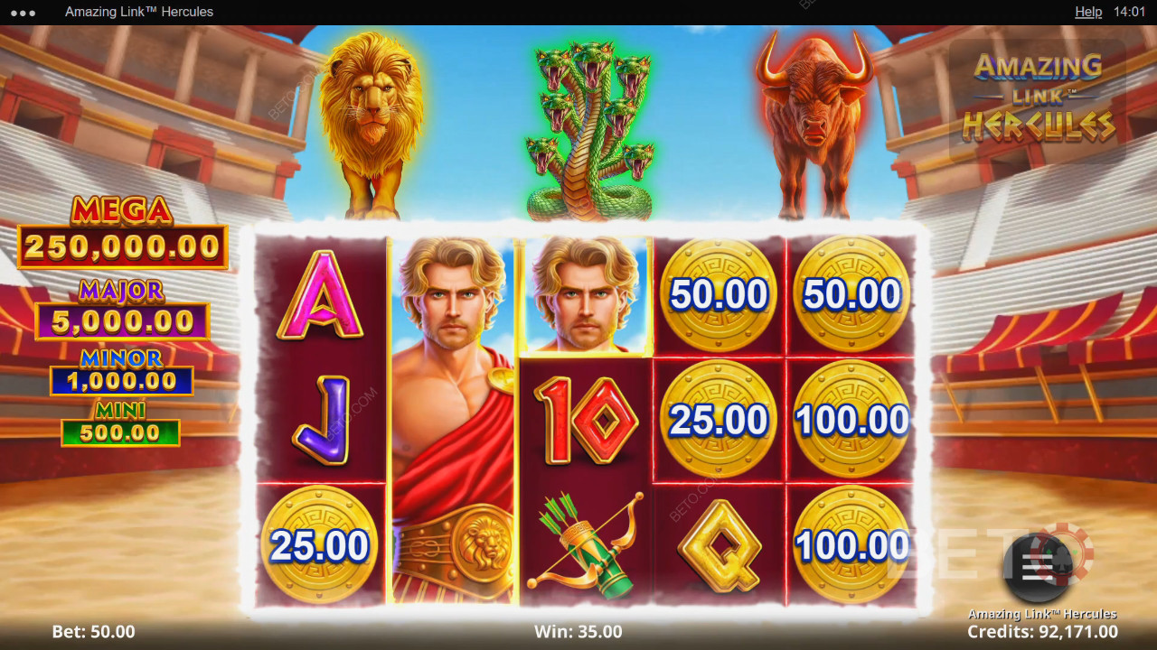 Amazing Link Hercules Juego Gratis