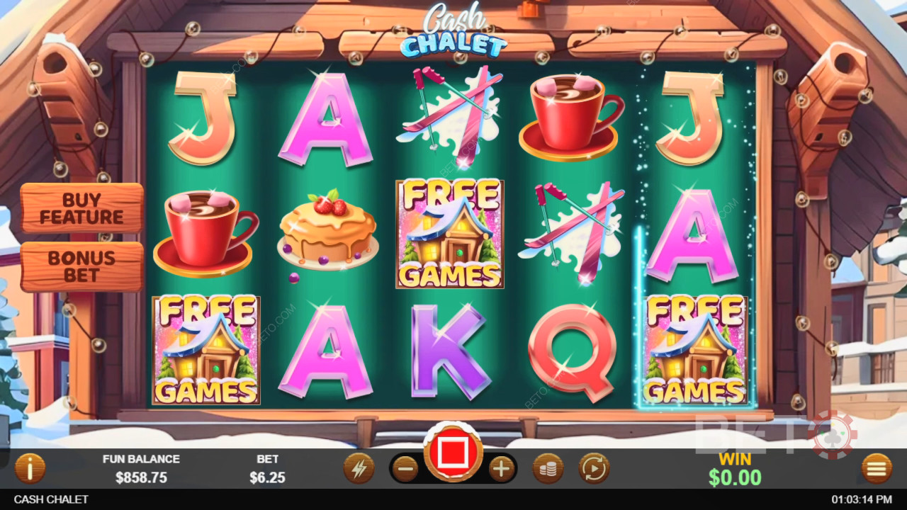 Revisión de Cash Chalet por BETO Slots