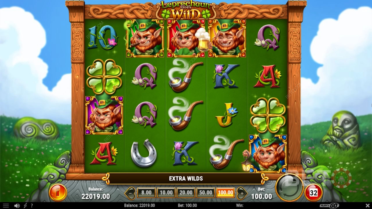 Leprechaun Goes Wild Reseña de BETO Slots