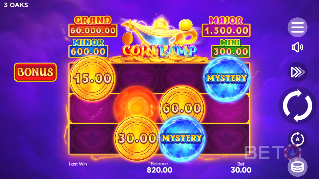 Cómo jugar a Coin Lamp de 3 Oaks Gaming
