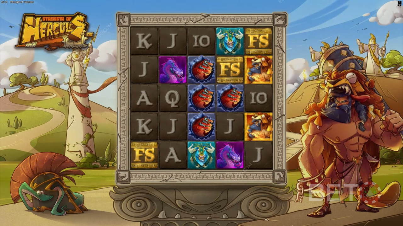 La fuerza de Hércules Reseña de BETO Slots