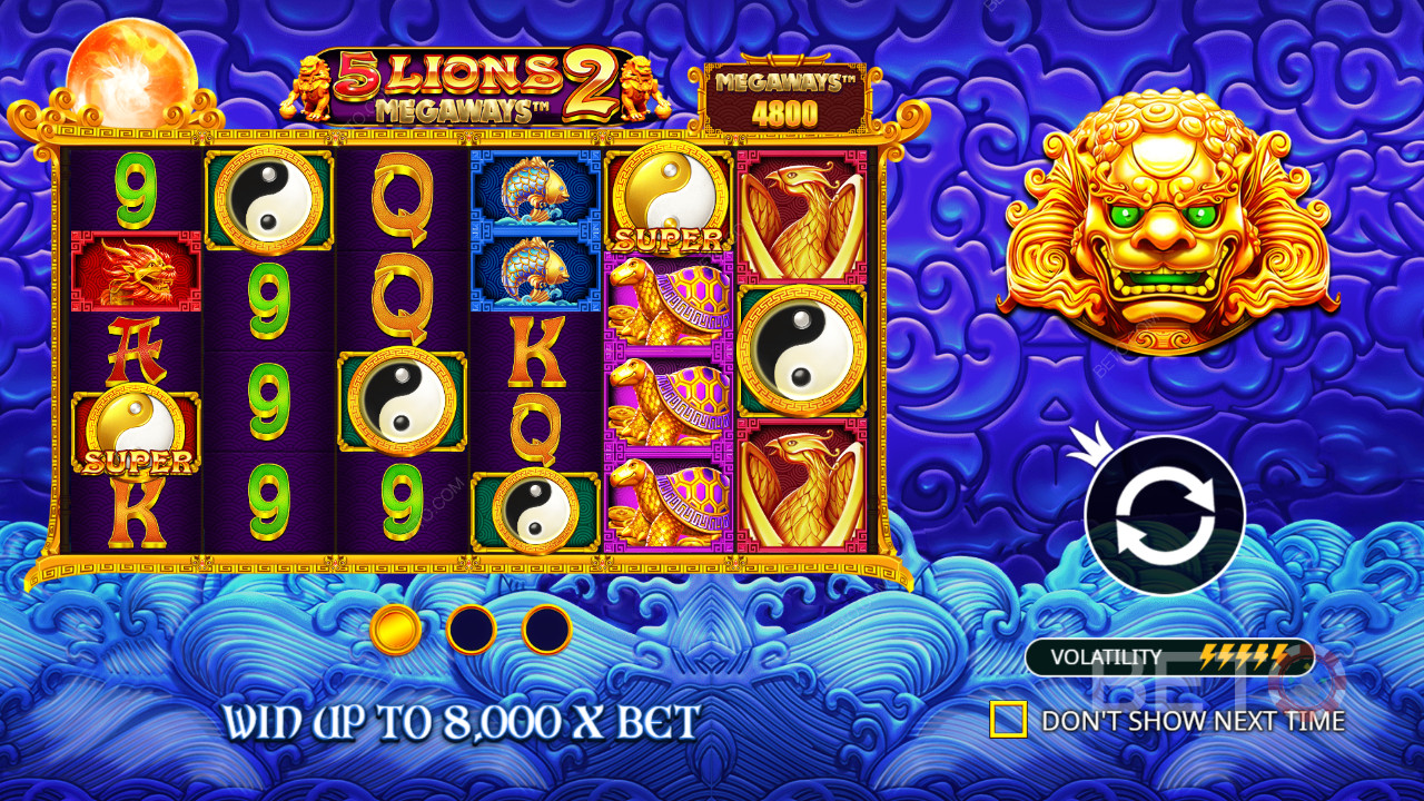 ¿Es divertido 5 Lions Megaways 2?