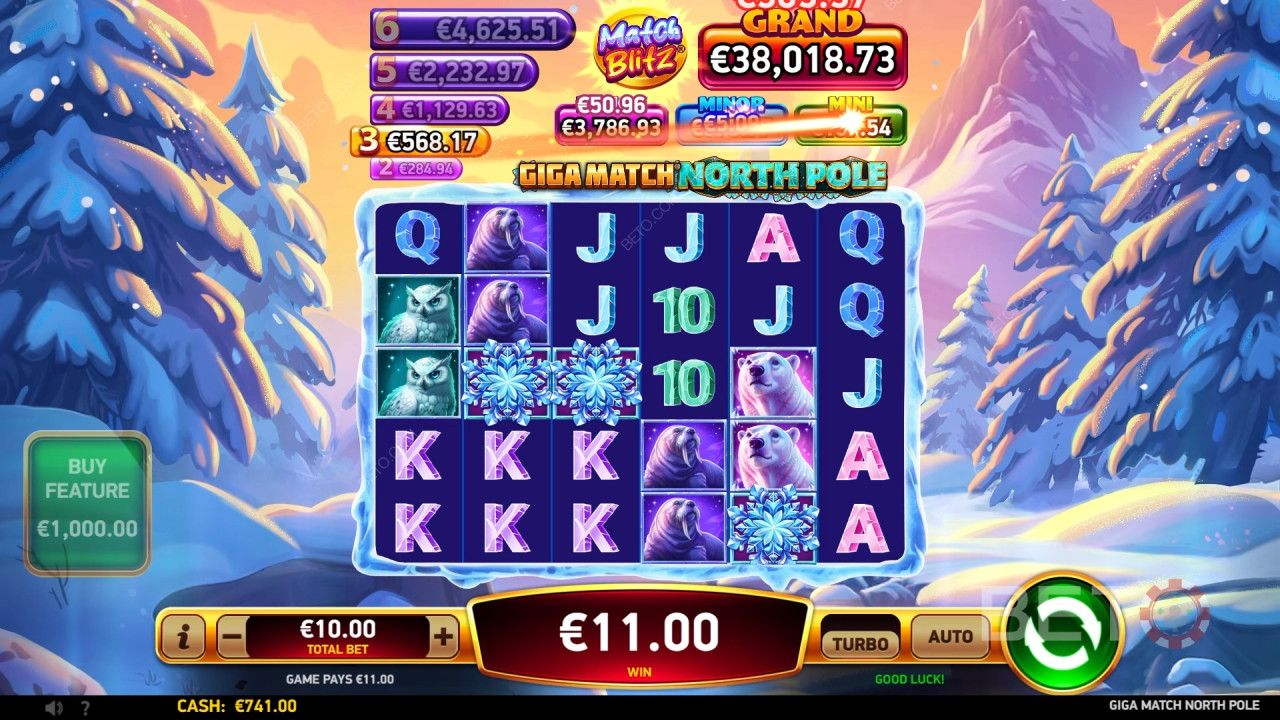 Giga Match North Pole Juego Gratis