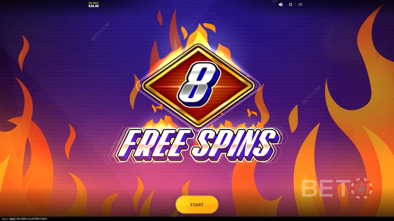 Activa el modo Free Spins para conseguir 8 Free Spins y multiplicadores.