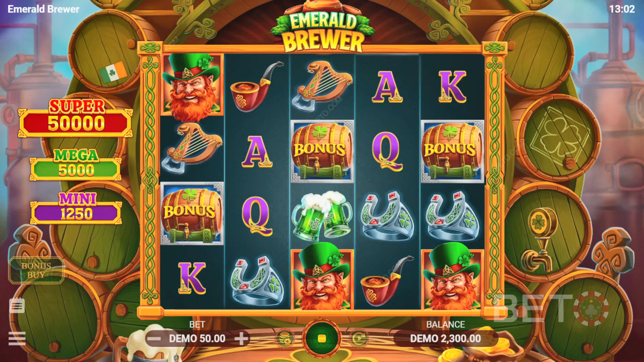 Reseña de Emerald Brewer de BETO Slots