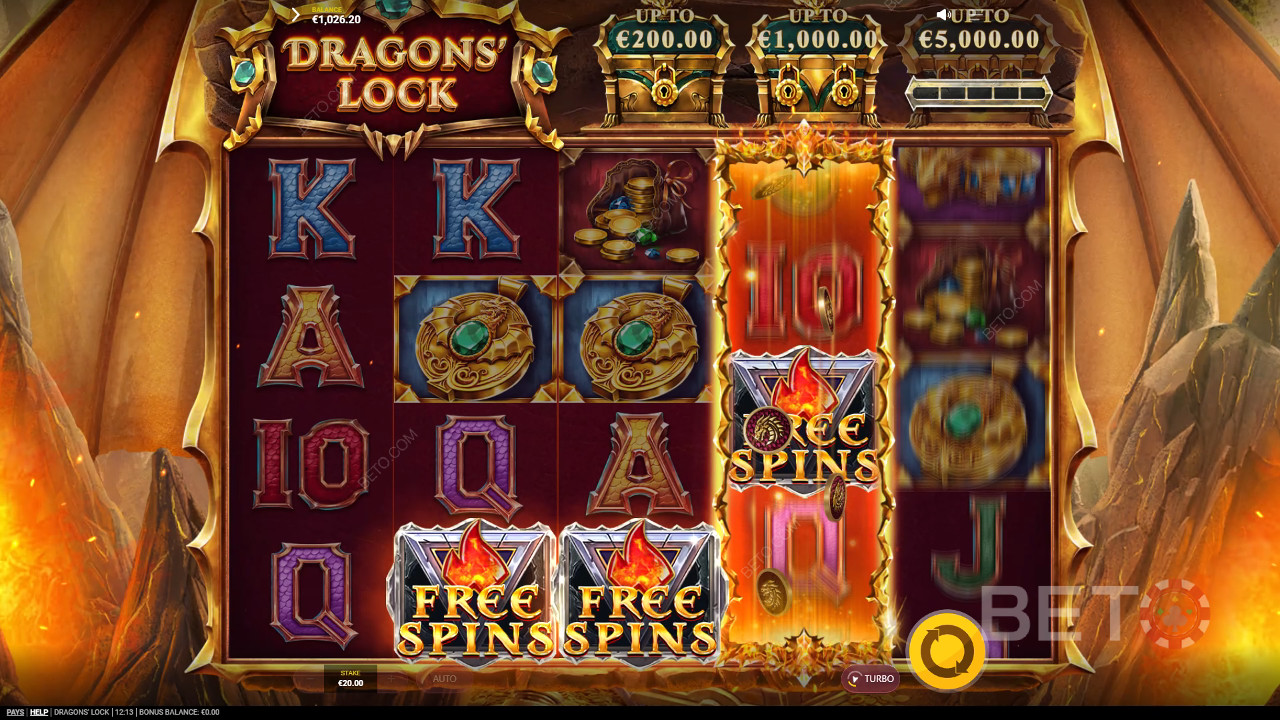 Dragons’ Lock Juego Gratis