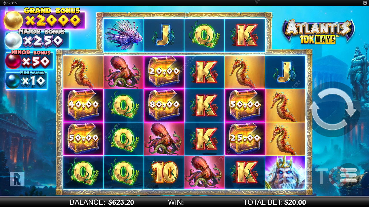 Atlantis 10K Ways Juego Gratis