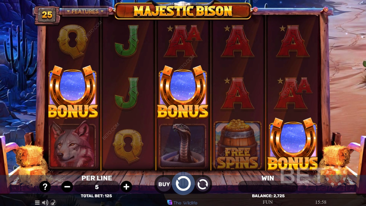 Majestic Bison Juego Gratis