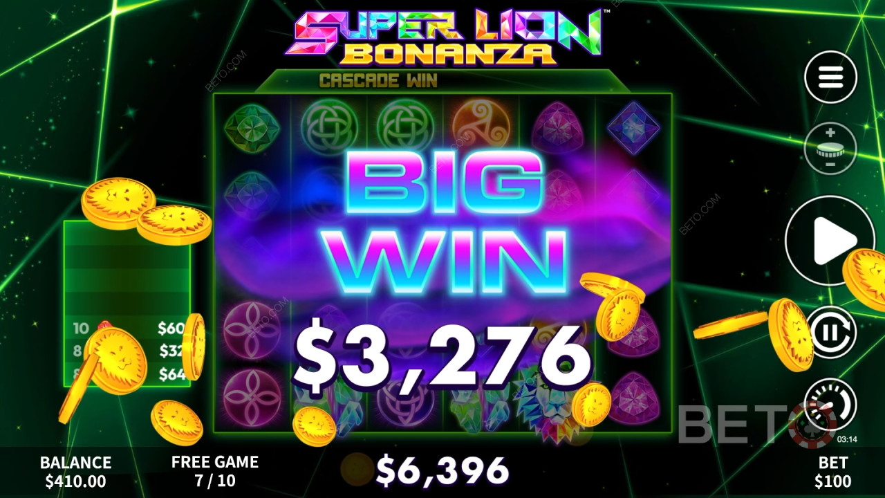 Reseña de Super Lion Bonanza de BETO Slots