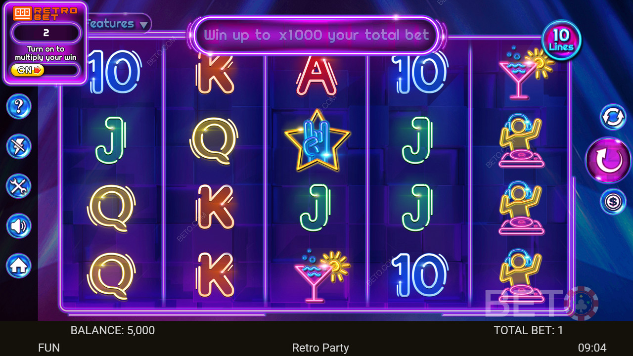 Retro Party Juego Gratis