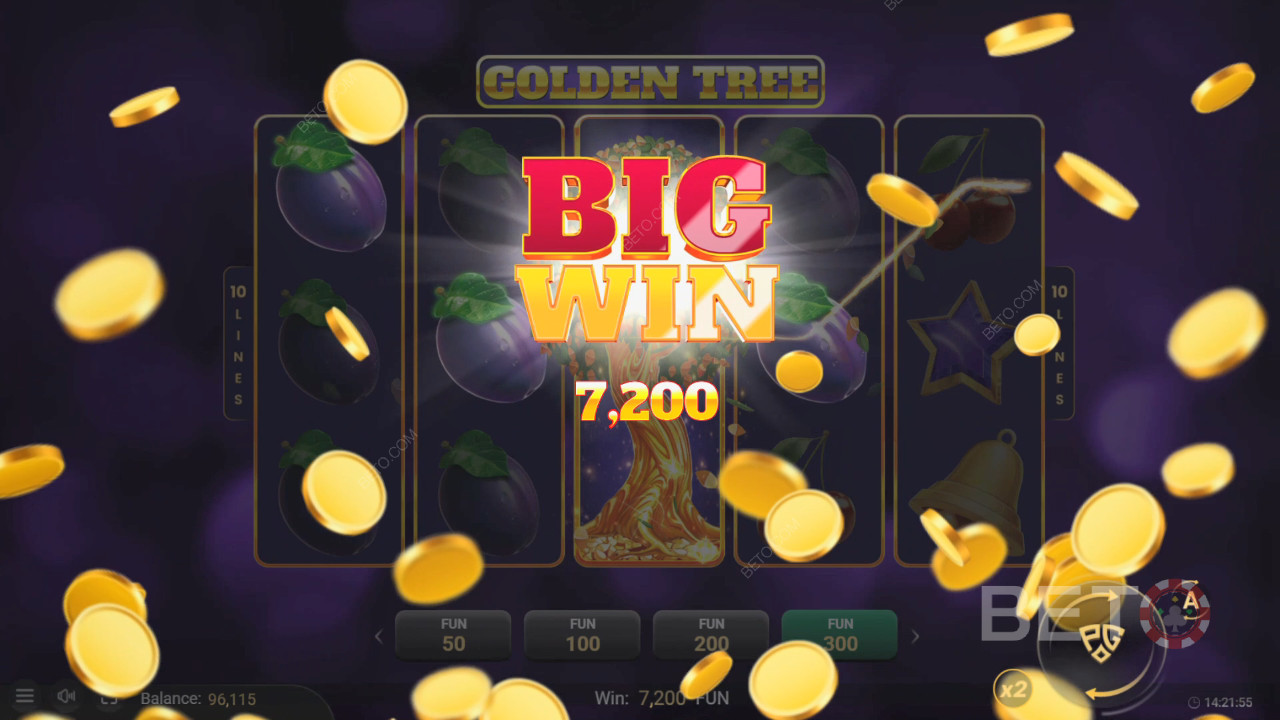 ¡Gana 5.000 veces tu apuesta en la Video Tragaperras Golden Tree!
