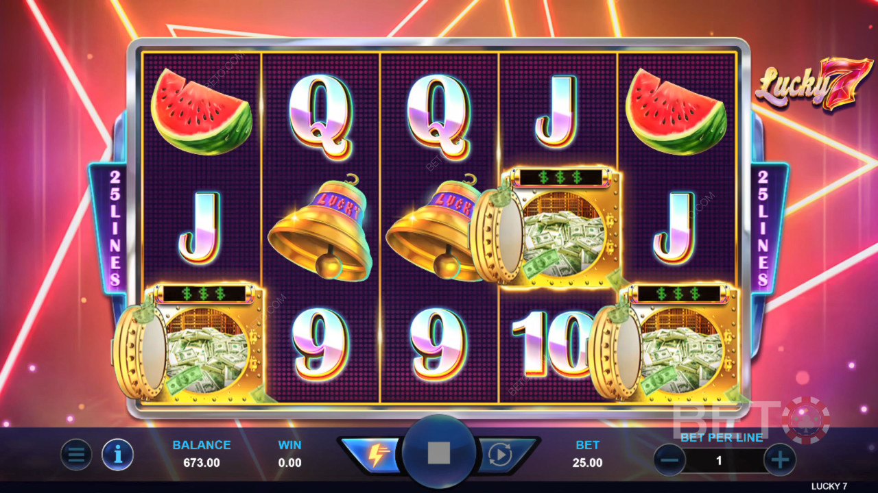 Lucky 7 (Triple Profits Games) Juego Gratis