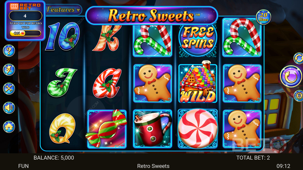 Retro Sweets Juego Gratis