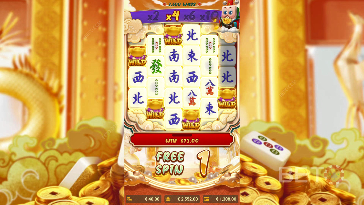 Cómo jugar a Mahjong Riches de Spadegaming