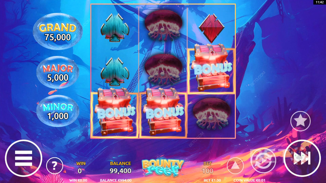 Bounty Reef Reseña de BETO Slots