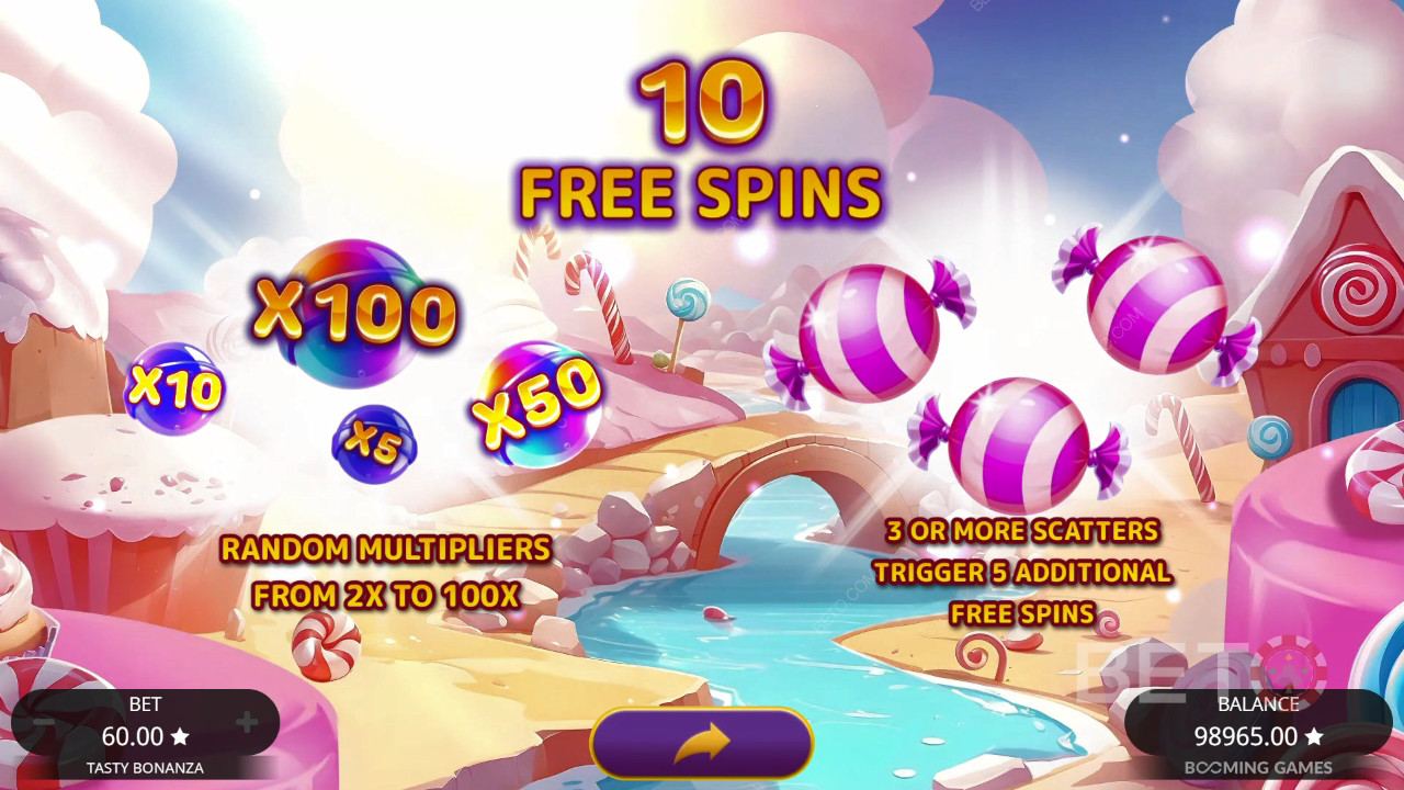 ¡Gana 6.500x tu apuesta en la tragaperras Tasty Bonanza!