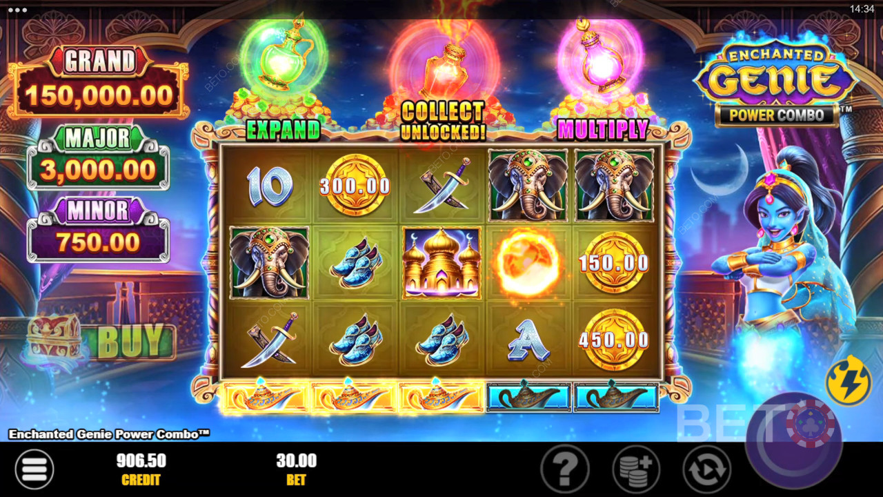 Enchanted Genie Power Combo Juego Gratis