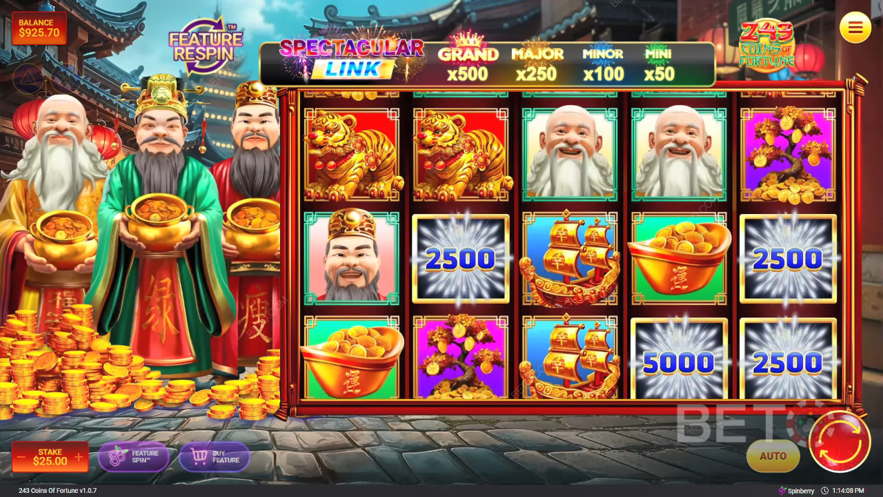 243 Coins of Fortune Juego Gratis