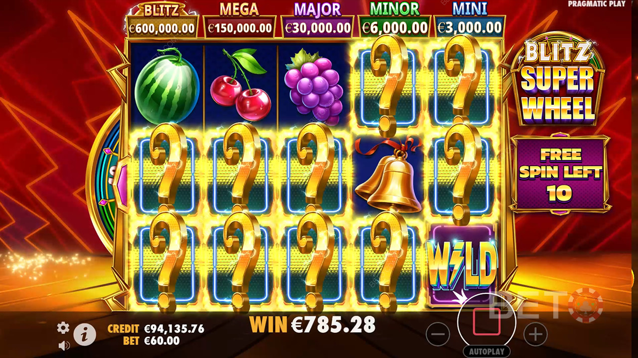 Blitz Super Wheel Juego Gratis